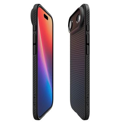 6. Spigen Liquid Air Case für iPhone 17 Air - Mattschwarz