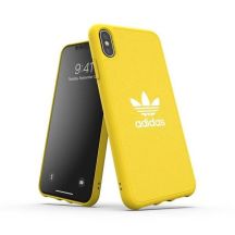 Adidas Moulded Case Canvas für iPhone Xs Max - Gelb