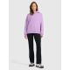 5. Damen-Sweatshirt mit Kapuze, offen, 4F 4FRAW25TSWSF2775-52S