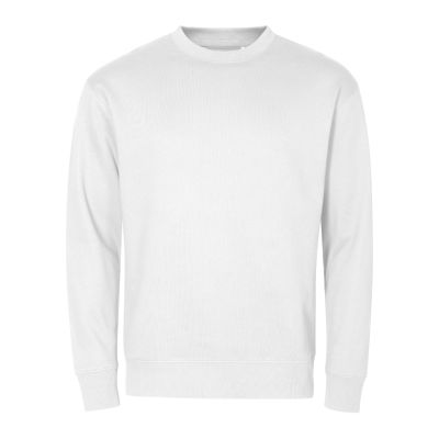 2. Unisex-Sweatshirt mit Rundhalsausschnitt (Weiß)