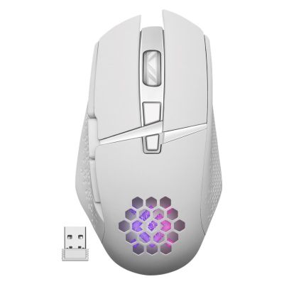 Defender Mouse GM-514 Glory Optical RF RGB 3200DPI 7P Weiß 52513