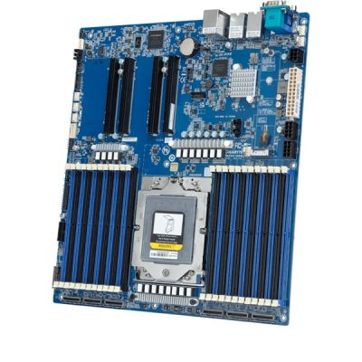 Gigabyte MZ33-AR0 Motherboard 1x SP5 AMD Epyc 9004 SoC (24x DIMM, 6x MCIO 8i, 1xM.2, 2x10Gbe, IPMI, E-ATX)