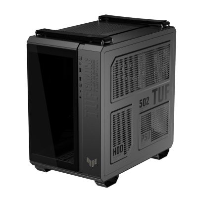 17. Asus TUF GAMING GT502 HORIZON TG ARGB SCHWARZES Gehäuse