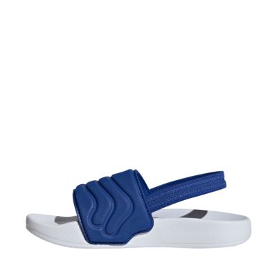5. Adidas Adilette Estrap 2.0 Kinder-Flip-Flops weiß und blau HQ9196