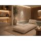 Pouf-Matratze WOBA, beige