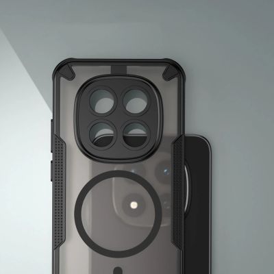 4. Tech-Protect Rugged Shield MagSafe Hülle für Xiaomi Redmi Note 15 Pro 5G – Schwarz