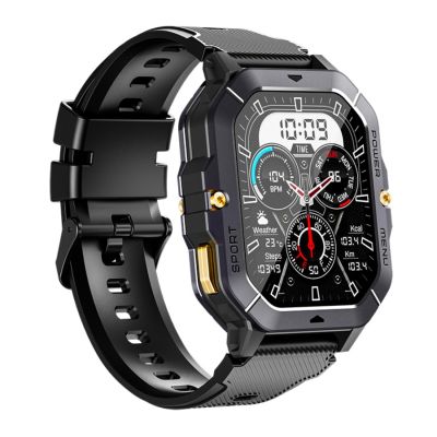 3. Herren-Smartwatch Rubicon RNCF23-1 SCHWARZ