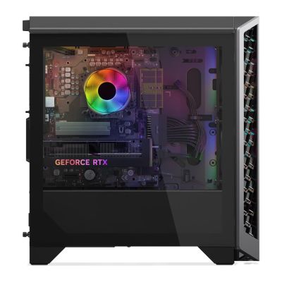 2. Lenovo LOQ Tower 26ADR10 Ryzen 7 8745HX 32 GB DDR5 5200 SSD 1 TB GeForce RTX 5060 8 GB Win11 Luna Gray / Eclipse Black