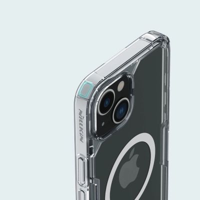20. Nillkin Nature Pro Panzerhülle mit MagSafe für iPhone 15 Plus – blau