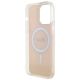 7. Guess IML Iridescent MagSafe Hülle für iPhone 15 Pro – Rosa