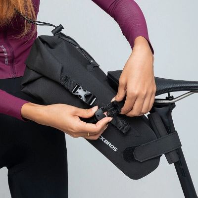 4. Rockbros 30130061001 Fahrrad Satteltasche 3L - Schwarz