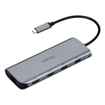 7. Targus DOCK427GL kabelgebundene Dockingstation USB 3.2 Gen 2 (3.1 Gen 2) Type-C, Grau