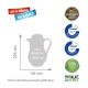 5. ROTPUNKT Thermoskanne, 0,5 l, Elfenbein (ECRU) 530IV