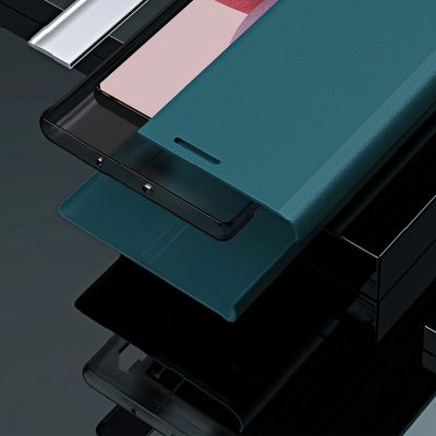 7. Sleep Case Pro Hülle für Samsung Galaxy S23+ mit Klappständer blau