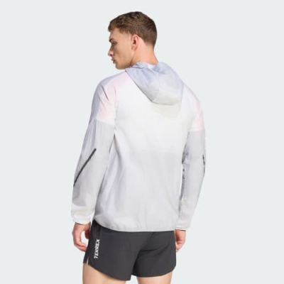 4. Laufjacke adidas TERREX Xperior CLIMA365 Light Windweave Jacket – black/white, Größe: XL