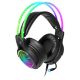 4. DEFENDER On-Ear-Kopfhörer mit Mikrofon Cosmo Pro 7.1 RGB-Hintergrundbeleuchtung 64536