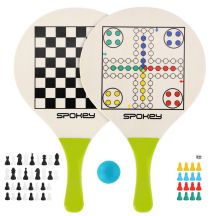 Spokey Woo-Bad Game Jr SPK-941776 Badmintonschläger mit Spielen