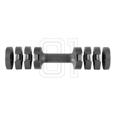 5. Verstellbare Hanteln 2x 2,5 kg Spokey Multibell SPK-944195