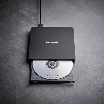 8. Intenso EOD 400D Slim Optische Disc DVD Super Multi DL Schwarz