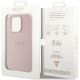 8. Guess GUHMP14LPSAHMCP Hülle für iPhone 14 Pro – rosa Saffiano MagSafe
