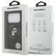 8. Karl Lagerfeld Silikon-Hülle Karl&Choupette Ring MagSafe für iPhone 18 Pro Max / iPhone 17 Pro Max – Schwarz