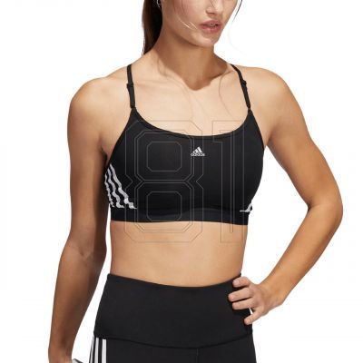 5. adidas Aeroreact Training Light-Support 3-Streifen-BH W HC7862