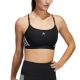 5. adidas Aeroreact Training Light-Support 3-Streifen-BH W HC7862