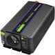 11. QOLTEC Spannungswandler Monolith 1200 MS Welle | 12 V auf 230 V | 600/1200 W | USB