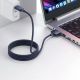 6. Tech-Protect MMC01 Ultraboost USB-C / USB-C MagSafe 3 140W 200cm Kabel für MacBook - Marineblau