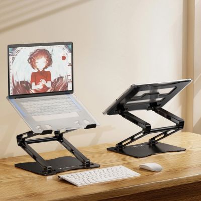 17. Wozinsky WRS-CPY75DSB Laptop- und Tablet-Ständer aus Aluminium + gratis Smartphone-Ständer – Schwarz