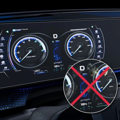 4. 3mk TechWrap Matte Cluster™ Displayschutzfolie für das Armaturenbrett des Renault Austral Iconic 2025
