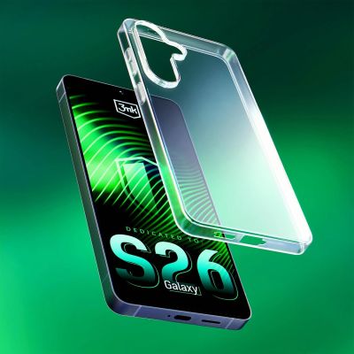 13. 3mk Clear Case für Samsung Galaxy S26 - transparent