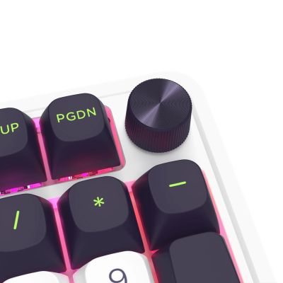 8. REDRAGON K686WBG-RGB-MAX Eisa Max Tastatur USB + RF Wireless + Bluetooth Weiß, Schwarz