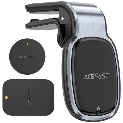 Acefast D16 Magnetische Auto-Lüftungshalterung - Kein MagSafe erforderlich - Grau