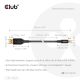4. USB-C auf DP 1M/M/M CAC-1559 Club3D Kabel