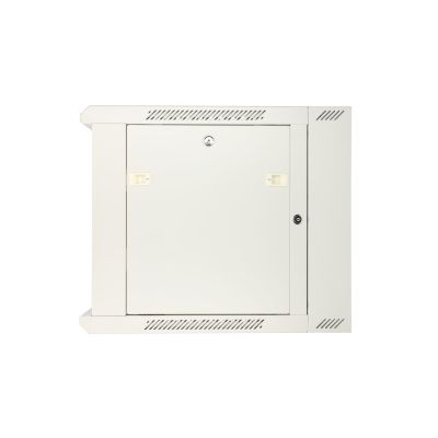 11. Extralink 12U 600x600 AZH Grauer Rack-Schrank, Wandmontage, zweiteilig