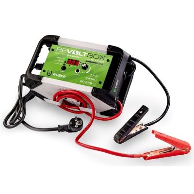 3. Automatisches Batterieladegerät mit Starthilfe 110 A W14015 WUBER