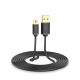3. Ugreen USB - Mini-USB-Kabel 480 Mbit/s 3 m US132 (schwarz)