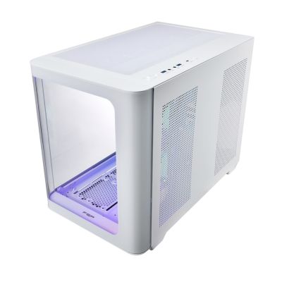 6. FSP Geh Mini S380-WA Micro-ATX/Mini-ITX Gehäuse in Weiß (Einzelhandel)