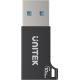 3. UNITEK Adapter USB-A auf USB-C 10 Gbit/s Stecker/Buchse Schwarz