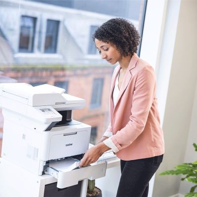 12. Brother MFC-L5710DW Multifunktionsgerät, Laser, Monochrom, 4-in-1-Multifunktionsdrucker, 48 Seiten/Minute/1200 dpi, 512 MB USB 2.0, WLAN