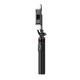 10. Selfie Stick WC12YDS Teleskopstativ 1,3 m aus Aluminiumlegierung mit Dual-Licht und Telefonhalter – Schwarz