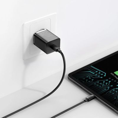 10. Baseus Super Si 1C Schnellladegerät USB Typ C 30W Power Delivery Quick Charge schwarz (CCSUP-J01)