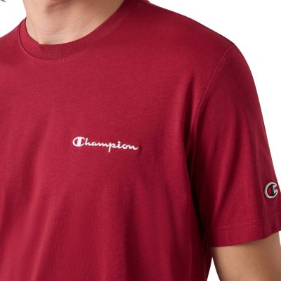 4. Champion Kurzarm-T-Shirt für Herren, rot, 221798 RS508