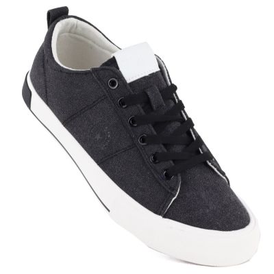 Schwarze Herren-Sneaker aus Textil, Big Star TT174292