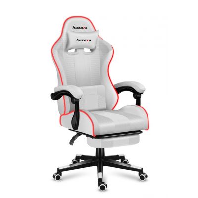 5. Huzaro Force 4.7 RGB Weißer Gaming-Stuhl