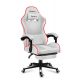 5. Huzaro Force 4.7 RGB Weißer Gaming-Stuhl