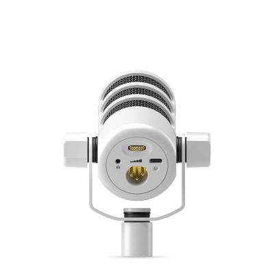 3. RODE PodMic USB Weiß – Dynamisches Podcast-Mikrofon