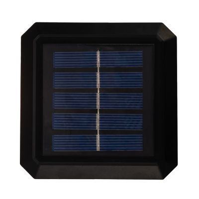 GREENBLUE LED-Solarleuchte für Pfosten. 100 x 100 mm, Umschlagform, 3200 K GB128 WW