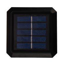 GREENBLUE LED-Solarleuchte für Pfosten. 100 x 100 mm, Umschlagform, 3200 K GB128 WW